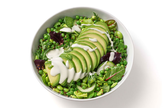 Grüner Salat, den es im Angebot von heartbeet gibt