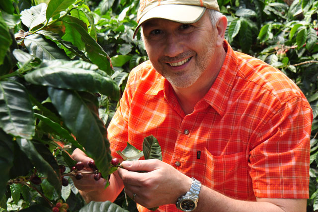 Die . © Kaffeerösterei VogelMaier auf einer Plantage